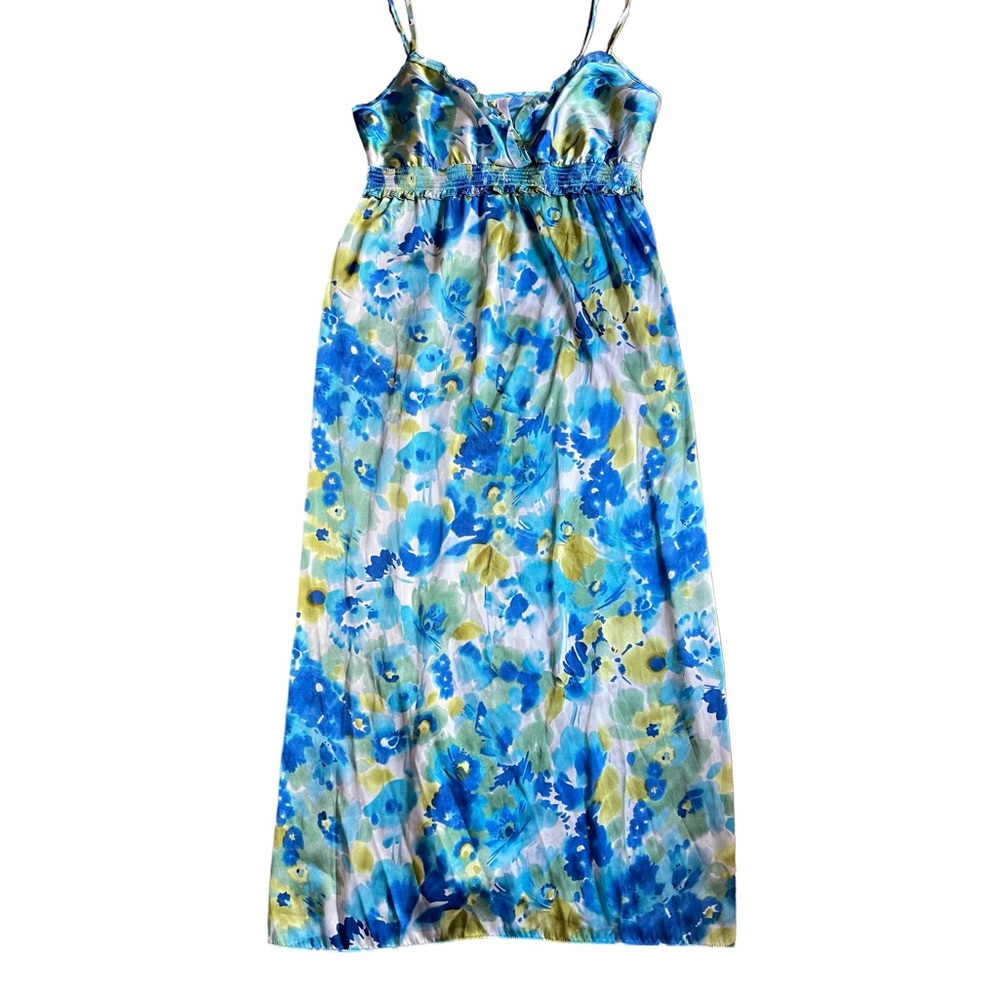Floral Blue Women’s Dress